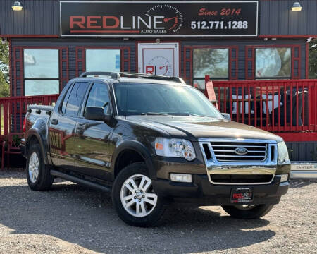 2008 Ford Explorer Sport Trac for sale at REDLINE AUTO SALES LLC in Cedar Creek TX