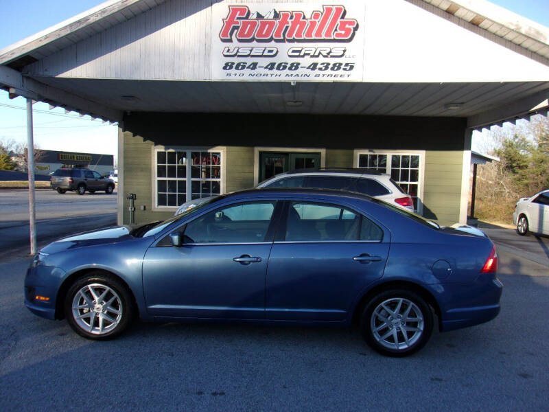 2010 Ford Fusion for sale at Foothills Used Cars LLC in Campobello SC