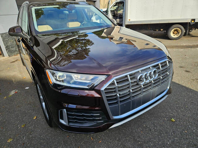 2020 Audi Q7 for sale at RENOS AUTO SALES LLC in Waterbury, CT