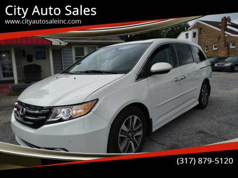 2016 Honda Odyssey for sale at City Auto Sales in Indianapolis IN