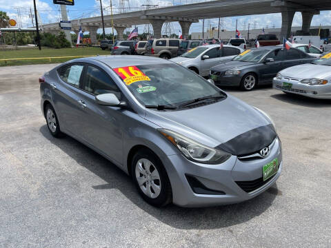 2016 Hyundai Elantra for sale at Texas 1 Auto Finance in Kemah TX