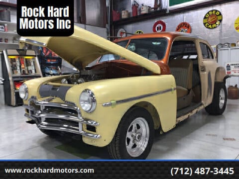 1950 Plymouth Deluxe for sale at Rock Hard Motors Inc - Projects in Treynor, IA