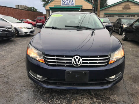 2013 Volkswagen Passat for sale at Auto Nova in Saint Louis MO