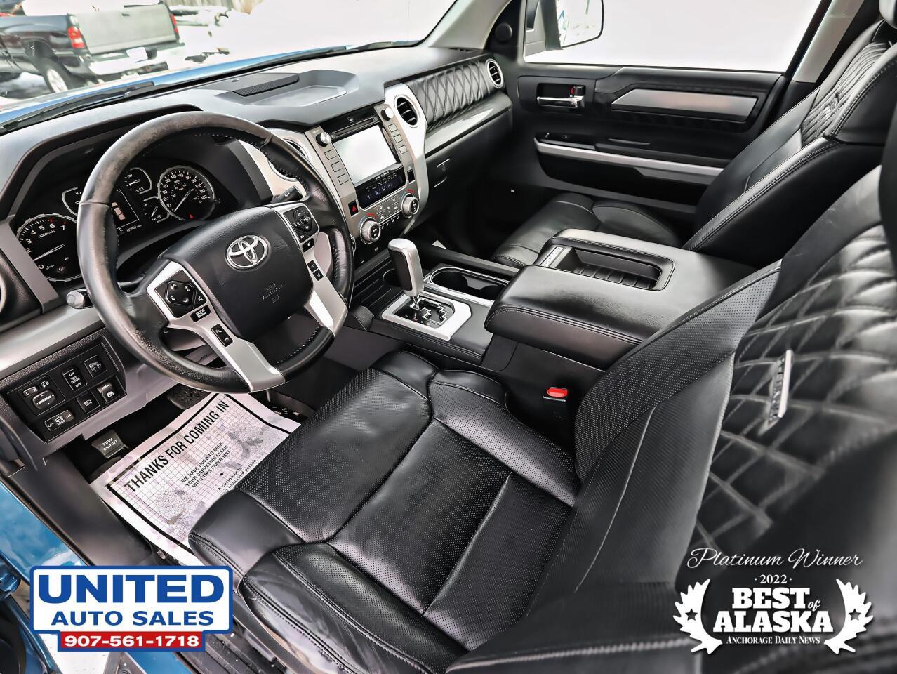 2018 Toyota Tundra Platinum 4x4 4dr CrewMax Cab Pickup SB (5.7L V8) 42