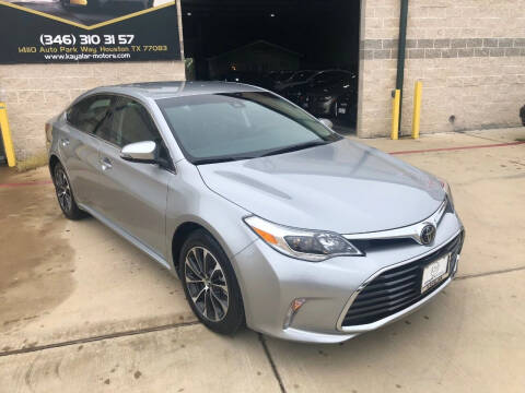 2018 Toyota Avalon for sale at KAYALAR MOTORS in Houston TX