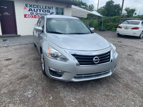 2015 Nissan Altima for sale at Excellent Autos of Orlando in Orlando FL