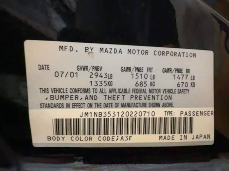 2002 Mazda MX-5 Miata