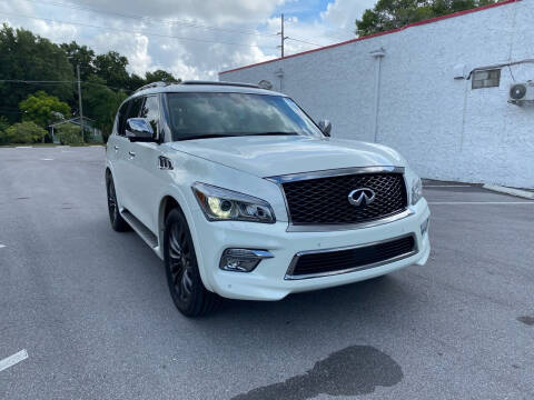 2017 Infiniti QX80 for sale at Consumer Auto Credit in Tampa FL