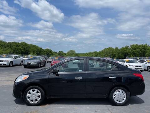 2012 Nissan Versa for sale at CARS PLUS CREDIT in Independence MO