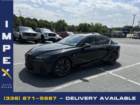 2021 Lexus IS 350 for sale at Impex Auto Sales in Greensboro NC