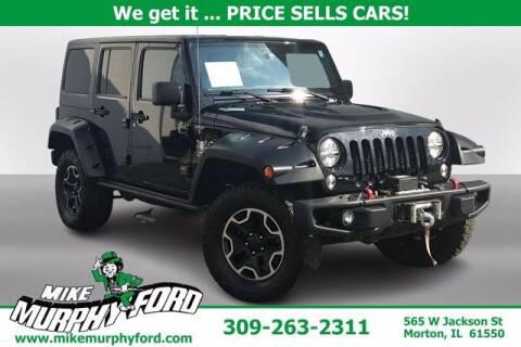2016 Jeep Wrangler Unlimited for sale at Mike Murphy Ford in Morton IL