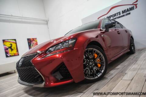 2018 Lexus GS F for sale at AUTO IMPORTS MIAMI in Fort Lauderdale FL