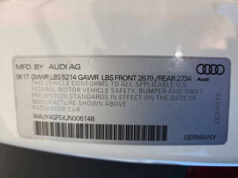 2018 Audi S5 3.0T quattro Premium Plus