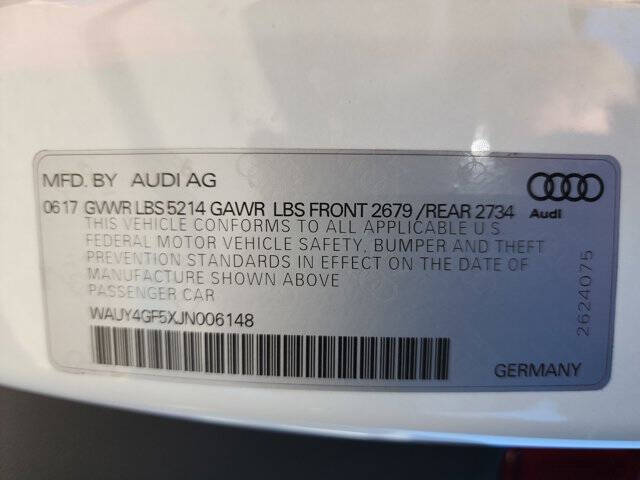 2018 Audi S5 3.0T quattro Premium Plus