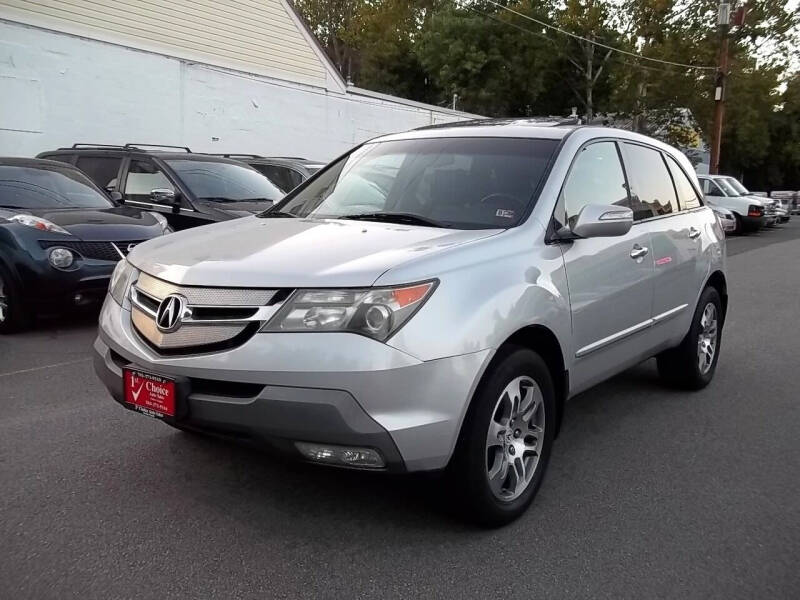 2009 Acura MDX for sale at 1st Choice Auto Sales in Fairfax VA