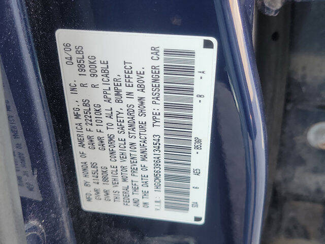 2006 Honda Accord LX Special Edition