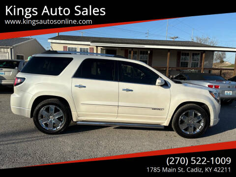 2015 GMC Acadia for sale at Kings Auto Sales in Cadiz KY