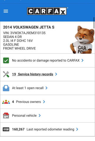 2014 Volkswagen Jetta S