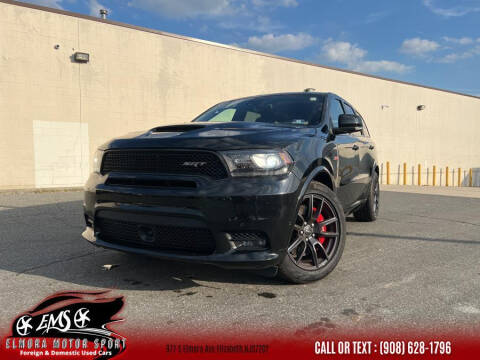 2018 Dodge Durango for sale at Elmora Motor Sport in Elizabeth NJ