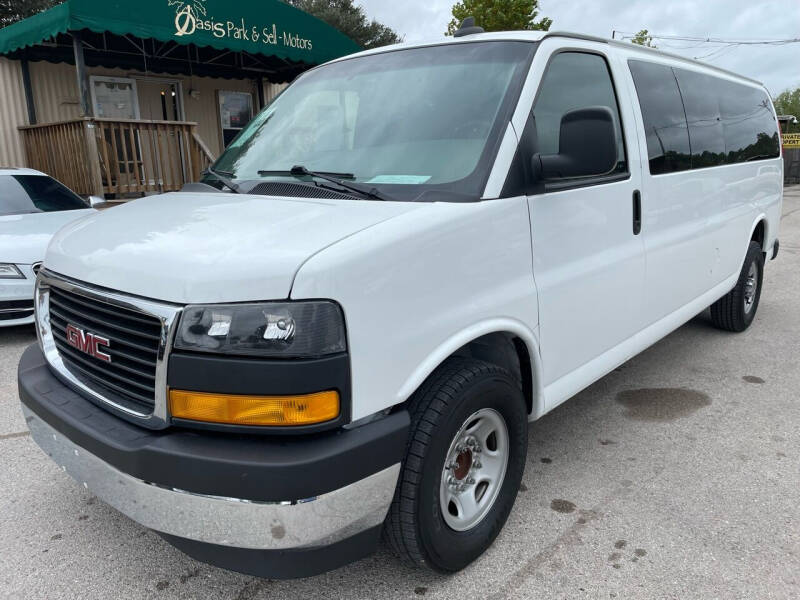 2017 GMC Savana for sale at OASIS PARK & SELL in Spring TX