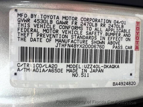 2002 Lexus SC 430