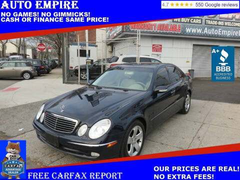 2005 Mercedes-Benz E-Class for sale at Auto Empire in Brooklyn NY