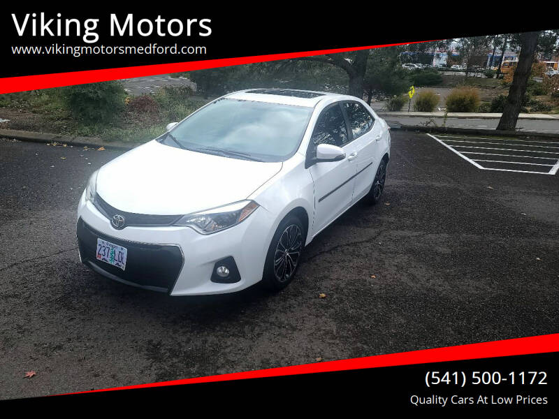 2016 Toyota Corolla for sale at Viking Motors in Medford OR