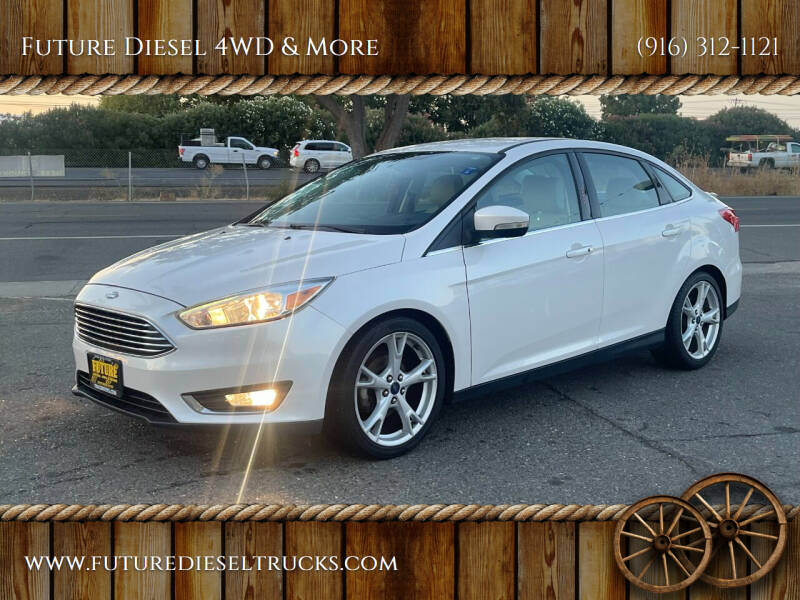 2015 Ford Focus for sale at Future Diesel 4WD & More in Davis CA