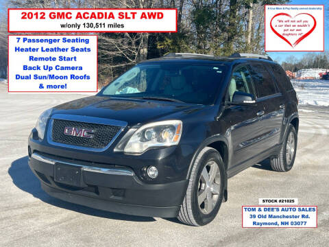 2012 GMC Acadia SLT-1