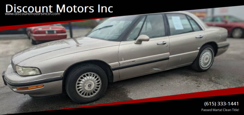 1998 Buick LeSabre for sale at Discount Motors Inc in Nashville TN