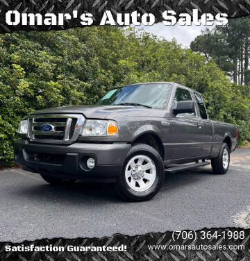 2010 Ford Ranger for sale at Omar's Auto Sales in Martinez GA