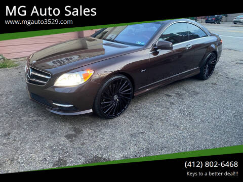 2011 Mercedes-Benz CL-Class for sale at MG Auto Sales in Pittsburgh PA