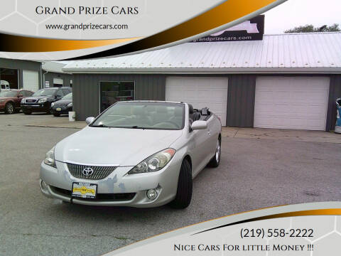 2005 Toyota Camry Solara for sale at Grand Prize Cars in Cedar Lake IN