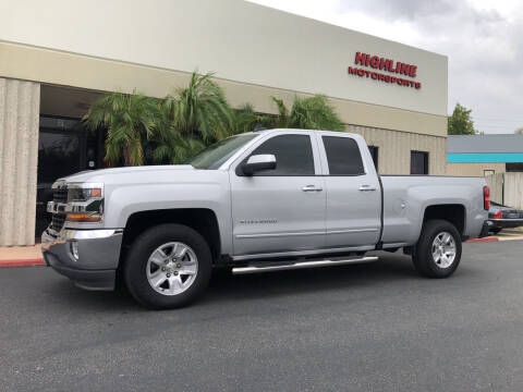 2018 Chevrolet Silverado 1500 for sale at HIGH-LINE MOTOR SPORTS in Brea CA