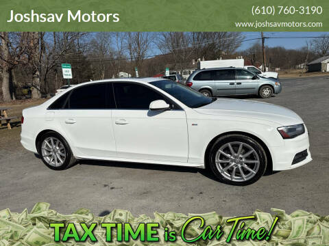 2015 Audi A4 for sale at Joshsav Motors in Walnutport PA