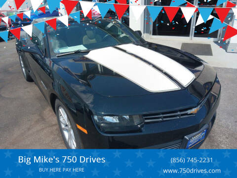 2015 Chevrolet Camaro for sale at Big Mike's 750 Drives in Runnemede NJ