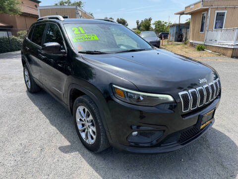 2021 Jeep Cherokee for sale at Contra Costa Auto Sales in Oakley CA