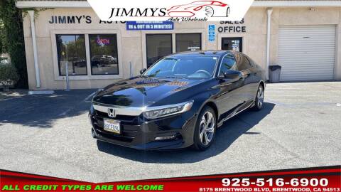 2018 Honda Accord for sale at JIMMY'S AUTO WHOLESALE in Brentwood CA