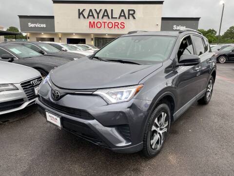 2018 Toyota RAV4 for sale at KAYALAR MOTORS in Houston TX