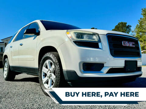 2013 GMC Acadia for sale at Real Deals of Florence, LLC in Effingham SC