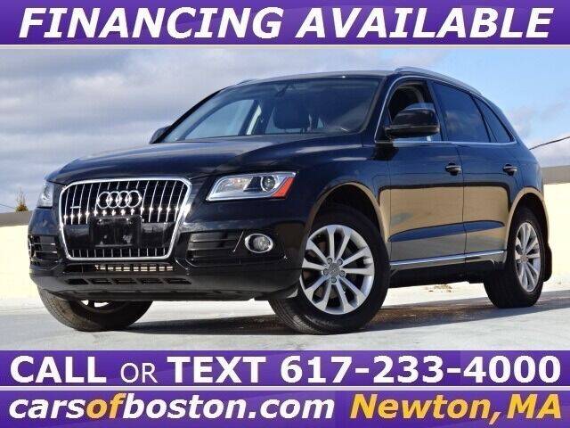 2016 Audi Q5 for sale at CARS OF BOSTON in Newton MA