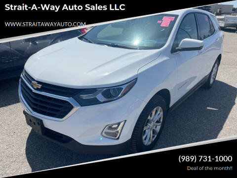 2019 Chevrolet Equinox for sale at Strait-A-Way Auto Sales LLC in Gaylord MI