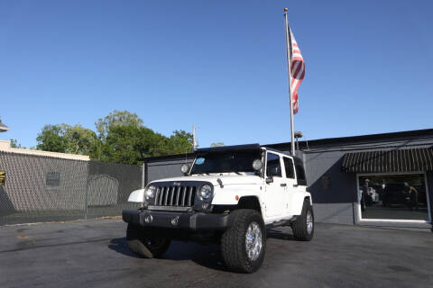 2015 Jeep Wrangler Unlimited for sale at Danny Holder Automotive in Ashland City TN