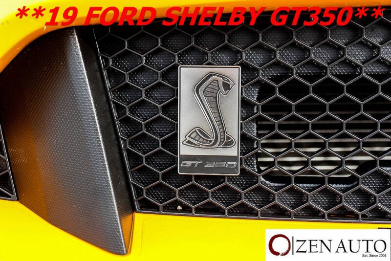 2019 Ford Mustang Shelby GT350