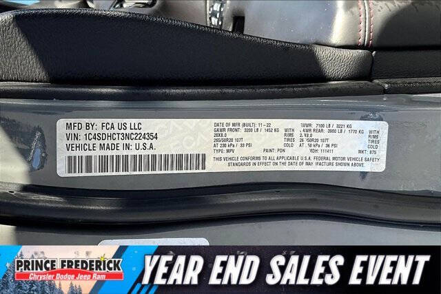 2022 Dodge Durango R/T