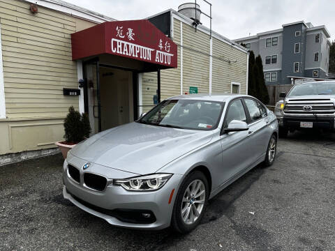 2018 BMW 3 Series for sale at Champion Auto LLC in Quincy MA