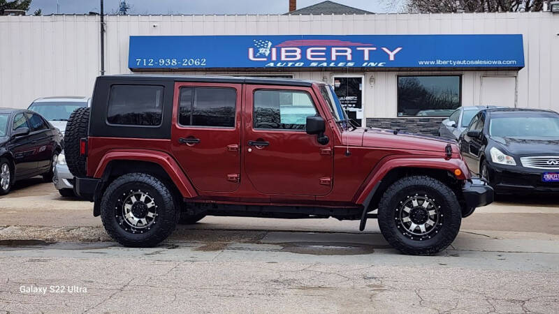 2008 Jeep Wrangler Unlimited for sale at Liberty Auto Sales in Merrill IA