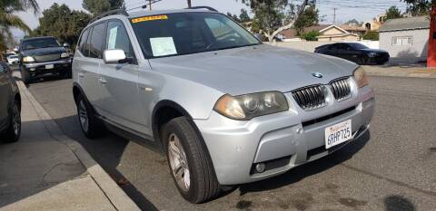 2006 BMW X3 for sale at LUCKY MTRS in Pomona CA