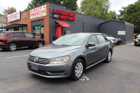 2013 Volkswagen Passat for sale at AFFORDABLE MOTORS INC in Winston Salem NC
