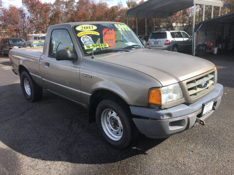 2003 Ford Ranger for sale at Freeborn Motors in Lafayette OR